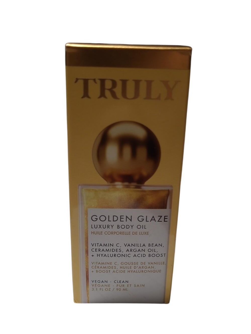 NIB Truly Golden Glaze Luxury Body Oil 3.1oz